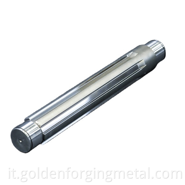 Forged 1.6572 4140 heavy steel roll shaft / 42crmo4 scm440 forging steel shaft bar
